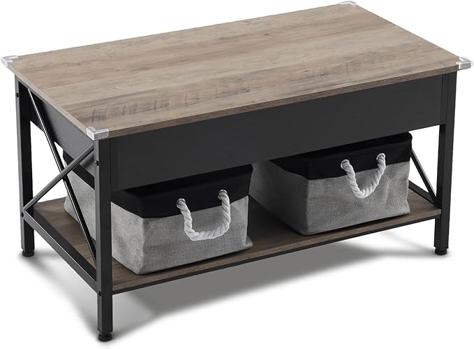 VINGLI 36" Lift Top Coffee Table