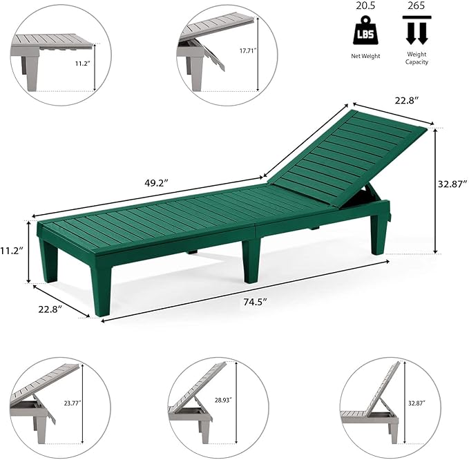 Nestl Sun Tanning Chair