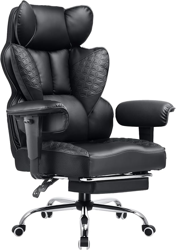 COMHOMA Big and Tall Office Chair Heavy Duty Wide Ergonomic Gaming Chair
