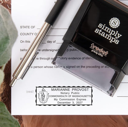 Kentucky Rectangular Notary Stamp | Official State Notary Stamp | Official Seals | Meets State Specifications (Kentucky, Rectangular Stamp)