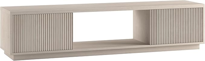Henn&Hart Fluted TV Stand for TVs up to 78"