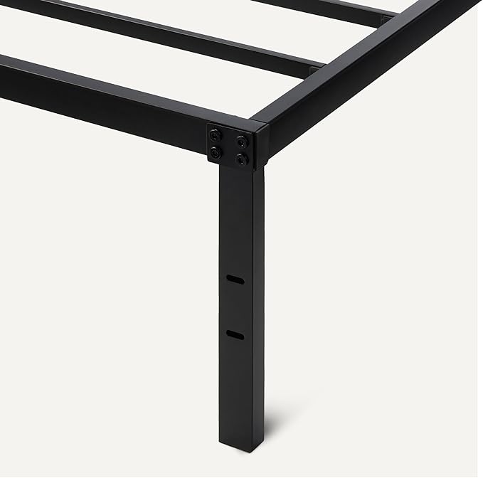Amazon Basics Metal Bed Frame, Non-Foldable Platform Bed, Easy Assembly