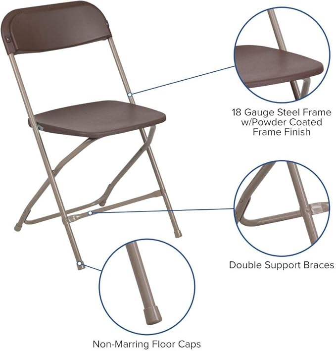 Flash Furniture Hercules™ Series Plastic Folding Chair