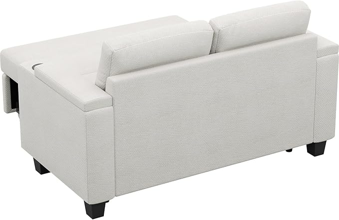 Belffin Chenille Sectional Sleeper Sofa