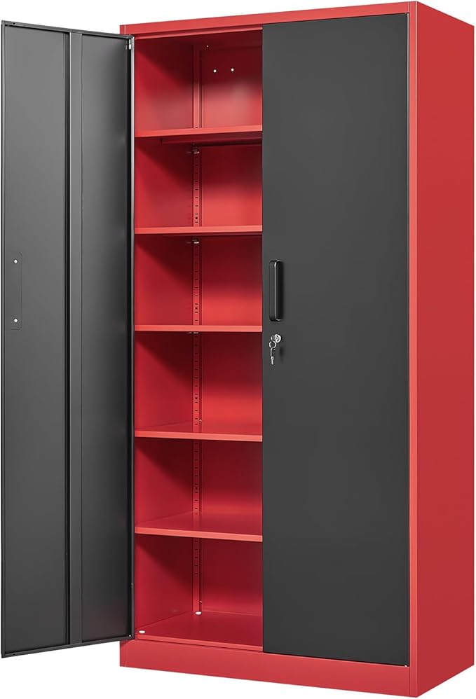 Yizosh Metal Garage Storage Cabinet