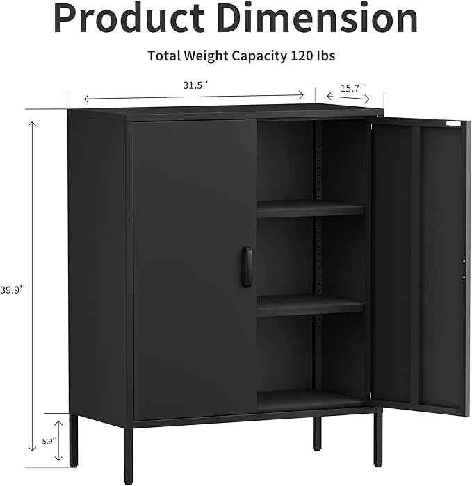 Washsemba Metal Storage Cabinet