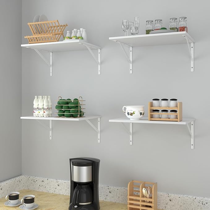 Deep Floating Wall Shelves