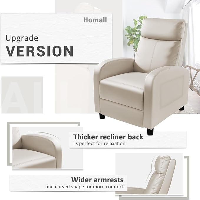 Homall Recliner Chair, Recliner Sofa