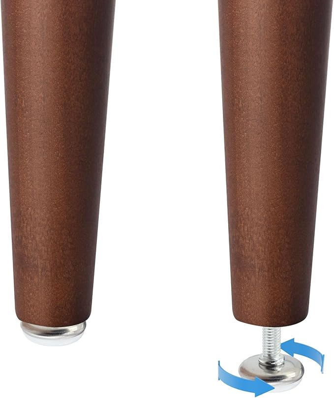 Screw on Furniture Glides Adjustable Furniture Leg Base Leveller M8 x 25mm