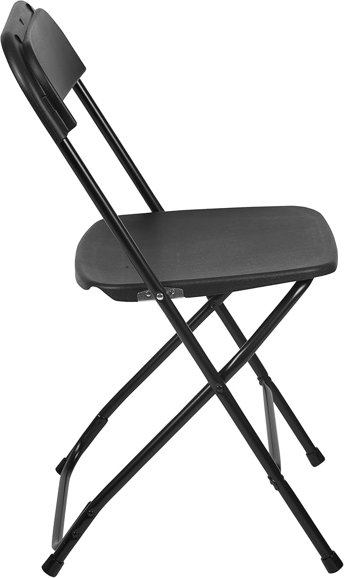 Flash Furniture Hercules Set of 10 Indoor/Outdoor Heavy-Duty Plastic Folding
