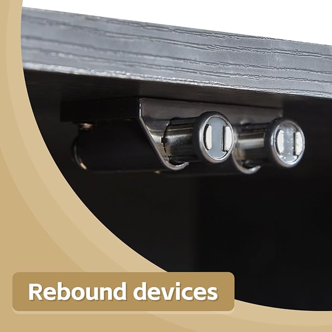 64'' Fluted TV Stand for TVs up to 75'', Modern Long Media Console