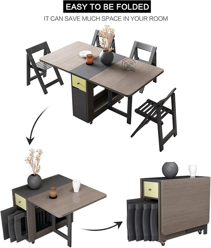 FUNROLUX Folding Dining Table