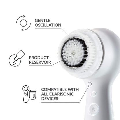 Clarisonic Sensitive Facial Cleansing Brush Head Replacement for Mia 1, Mia 2, Mia Fit, Alpha Fit, 2 Count