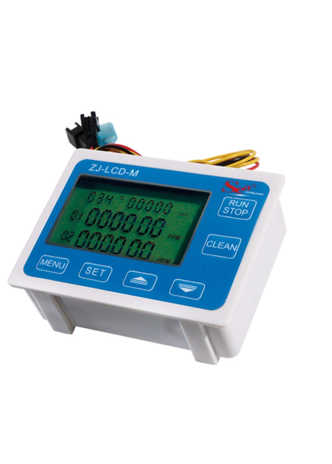 GREDIA Digital LCD Display Quantitative Controller Water Control + 1/2" Hall Effect Flow Sensor Flowmeter + 1/2" Solenoid Valve N/C Normally Closed +24V Power