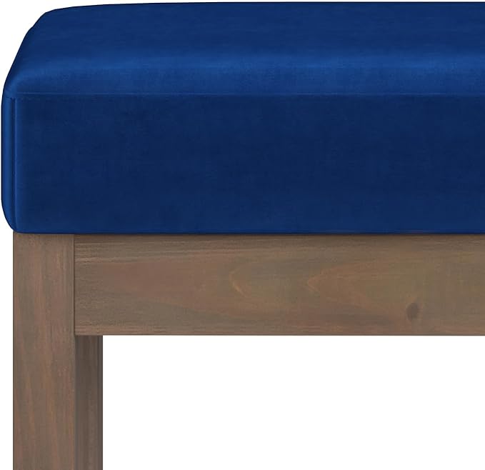 SIMPLIHOME Milltown Small Ottoman Bench
