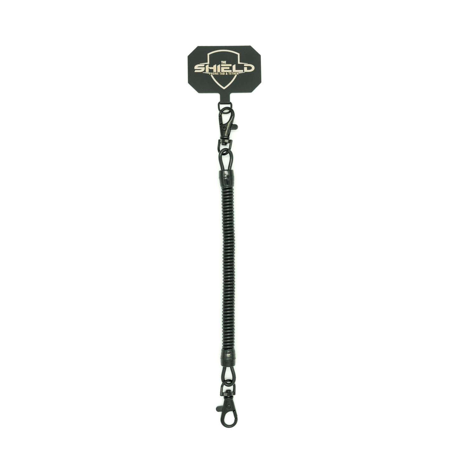 Rogue Fishing The Shield Phone Tab & Tether – Anti Theft Strap with Retractable Phone Tether – Waterproof Leash Lanyard for Kayak, Fishing, and Outdoor Gear Security