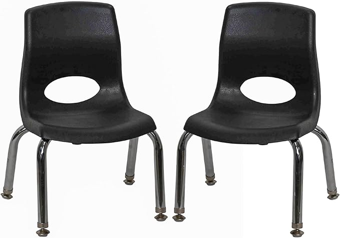 Children’s Factory MyPosture Plus 8" Chair, 2 Pack, Stackable Ergonomic Seating