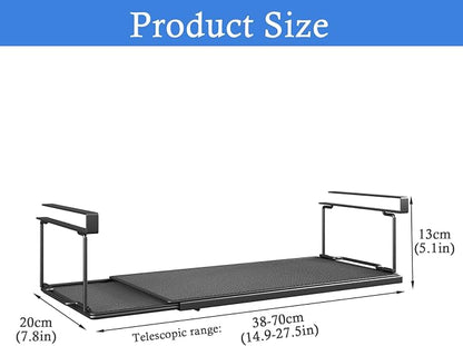 Aluminum Foil and Plastic Wrap Organizer, Under Shelf Storage, Foldable and Retractable Pantry Hanging Organizers,Wrapping Paper Holder for Sandwich, Freezer, Ziplock Bag