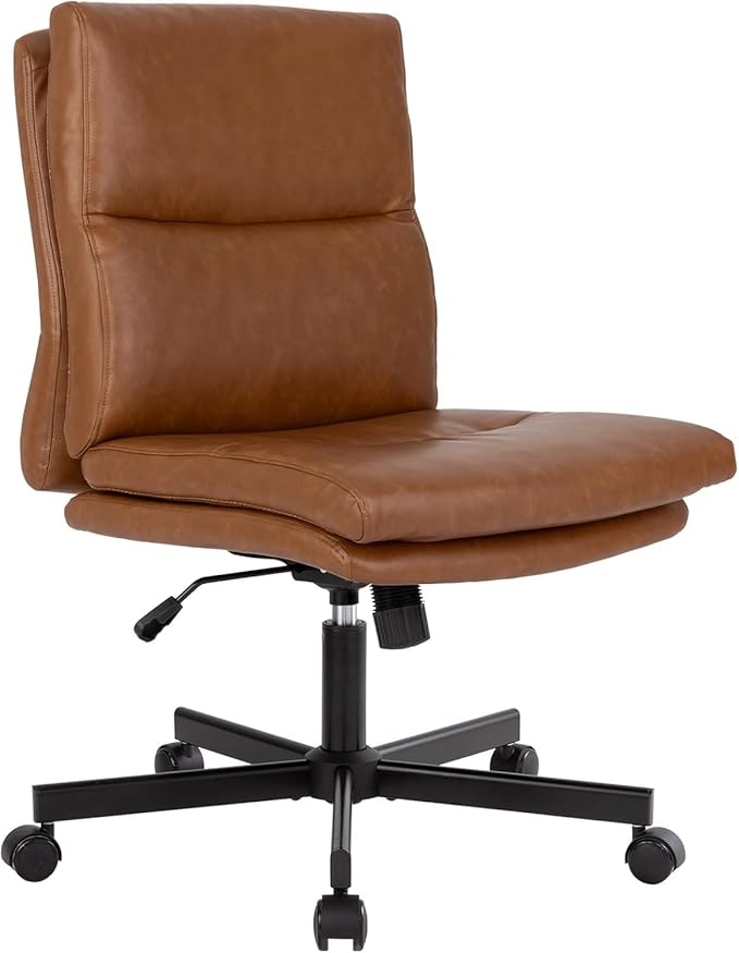 LUCKWIND Armless Office Desk Chair