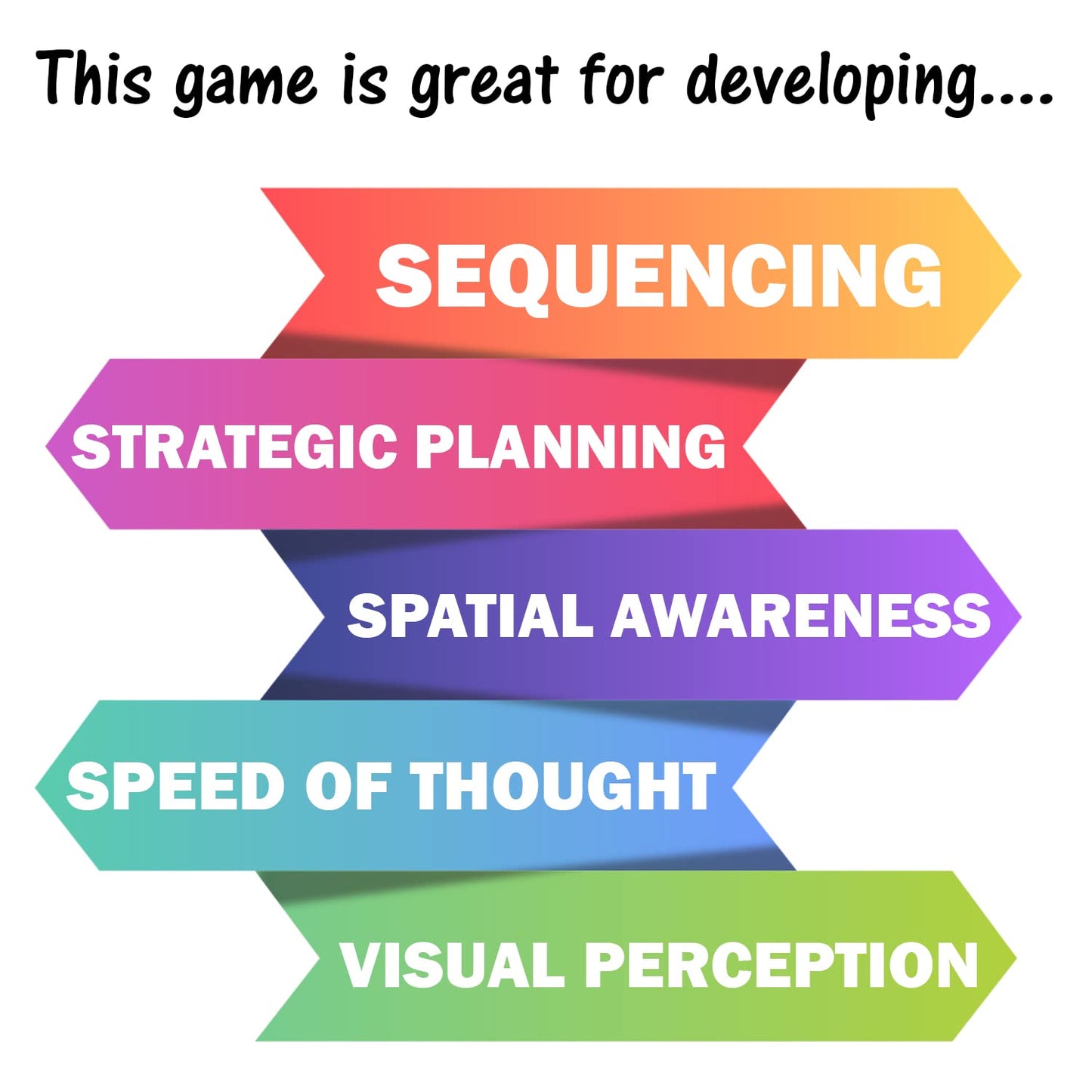The Genius Square from The Happy Puzzle Company – Game of The Year Award Winner, 60000+ Solutions STEM Puzzle Game. Roll Dice, Race Your Opponent to Fill Grid with Different Shapes!