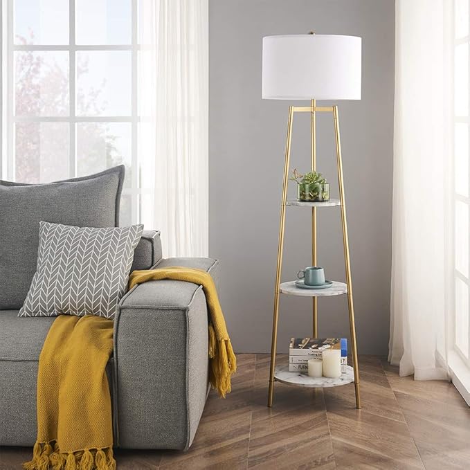 ROSEN GARDEN Floor Lamp, Standing Reading Light