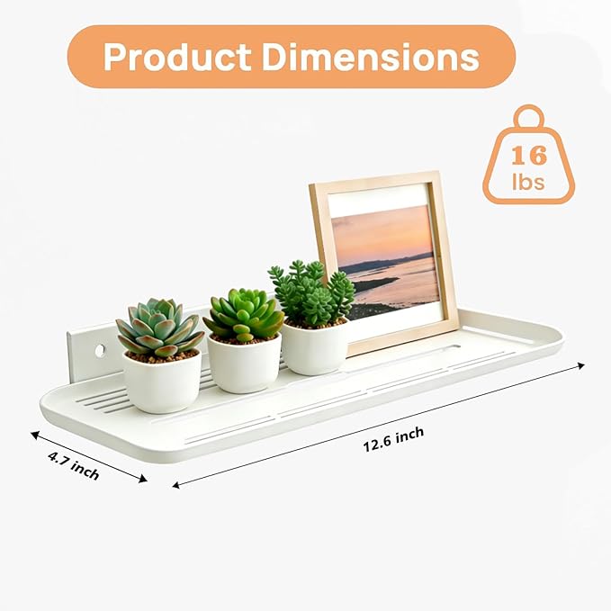 Floating Shelves for Wall, Wall Mounted Floating Shelves, Bathroom Shelf