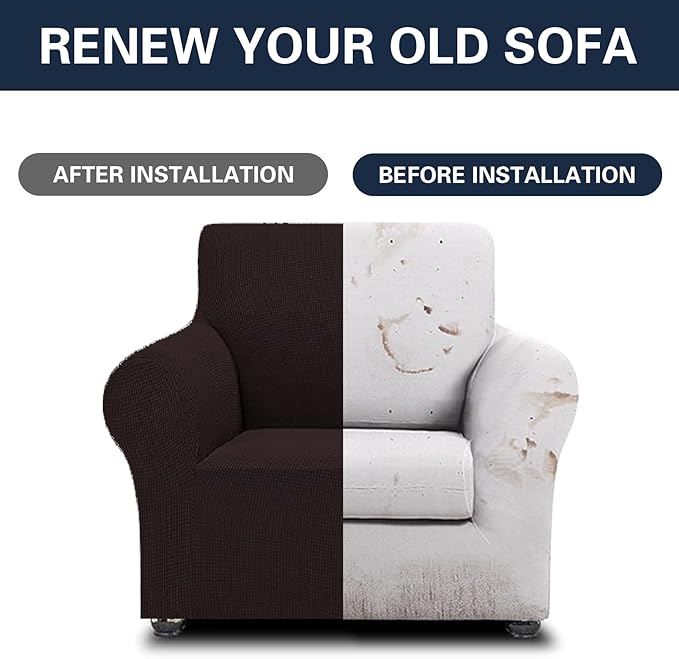 Cupuamon 2026 New Stretch Chair Sofa Slipcovers Couch Cover