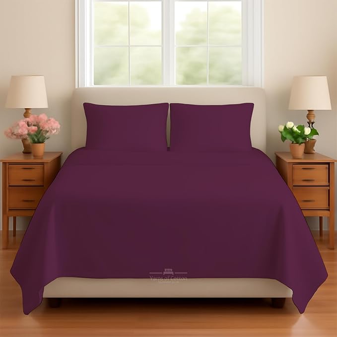Sleeper Sofa Bed Sheet, 100% Cotton 400 Thread Count, 4 Piece Set, Deep Pocket
