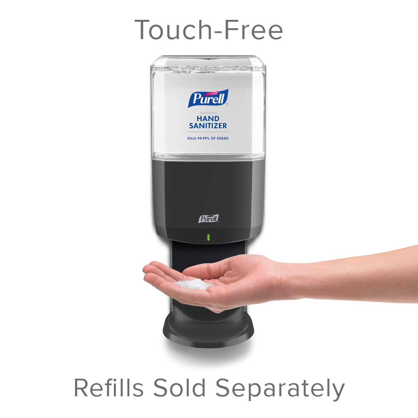 PURELL ES8 Automatic Hand Sanitizer Dispenser, Graphite, for 1200 mL PURELL ES8 Hand Sanitizer Refills (Pack of 1) - 7724-01