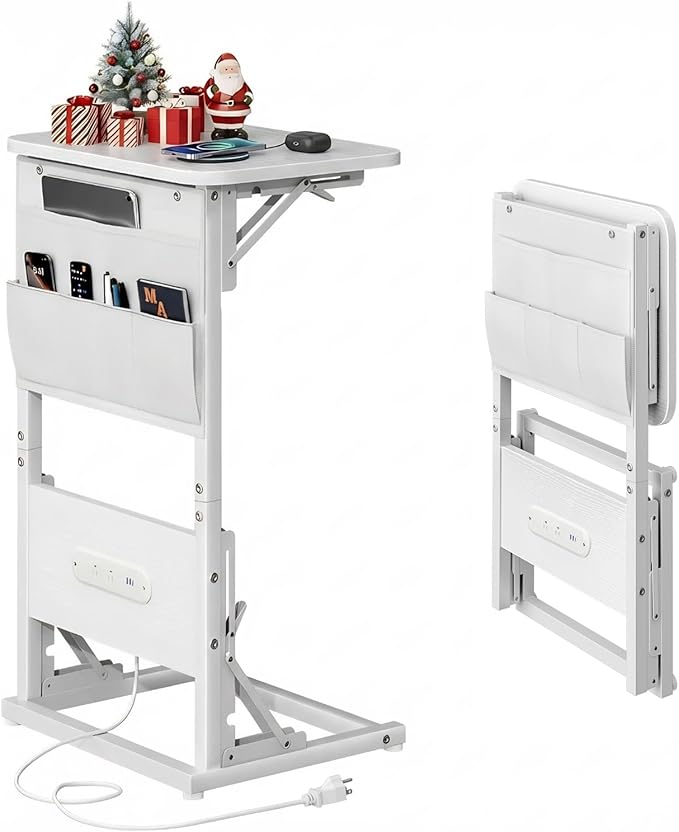 HLDIRECT C Shaped End Table