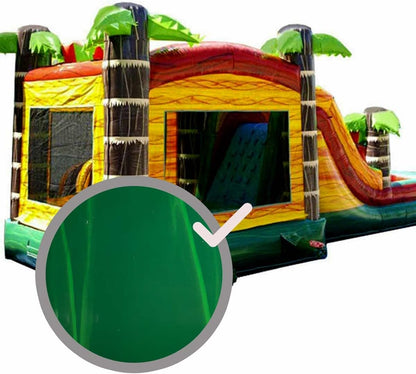 SX-69 Vinyl Repair Kit | Inflatable Bounce House Repair Kit | Includes 4 Ounce Adhesive and Vinyl Roll | for Flexible, Waterproof Repairs of Tears, Punctures, and Holes