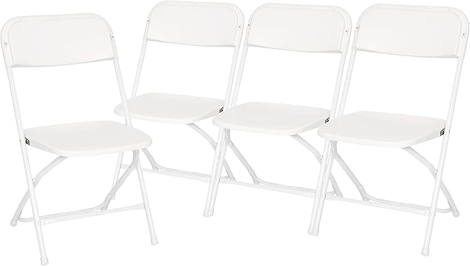 Flash Furniture Hercules Series Big & Tall Stackable Plastic Folding Chairs