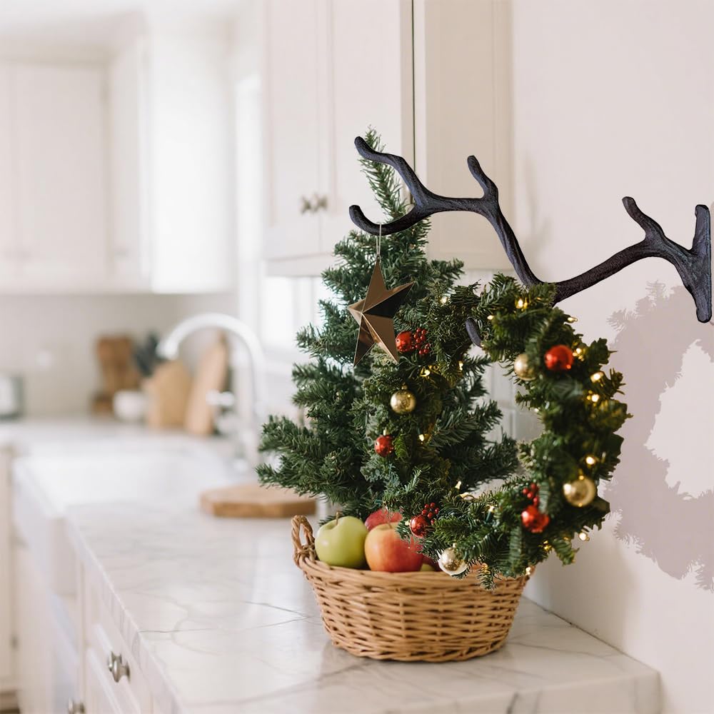 Wlayu Cast Iron Tree Branch Themed Plant Hook