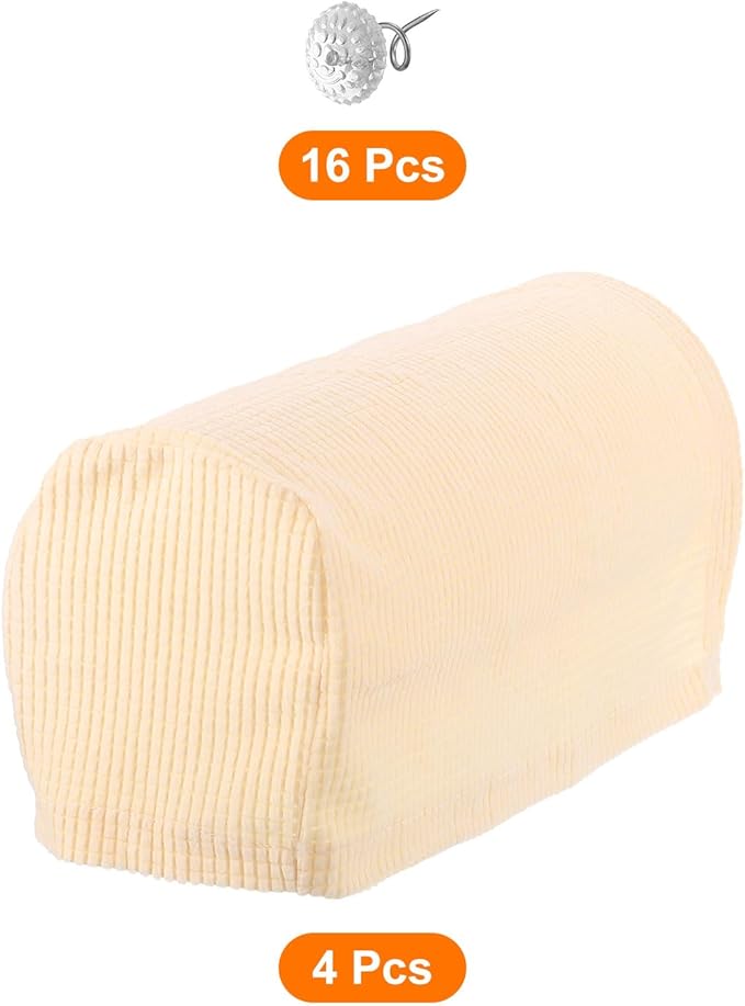 uxcell Stretch Armrest Covers Armchair Anti-Slip