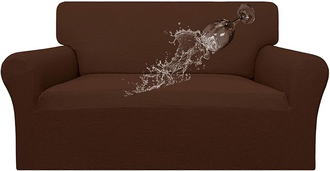 Easy-Going 100% Waterproof Loveseat Couch Cover, Dual Waterproof Sofa Cover