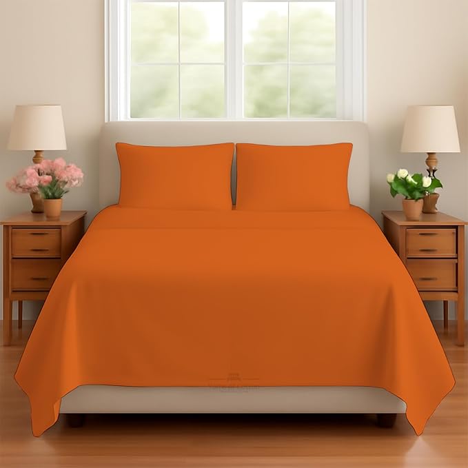 Sleeper Sofa Bed Sheet, 100% Cotton 400 Thread Count, 4 Piece Set, Deep Pocket