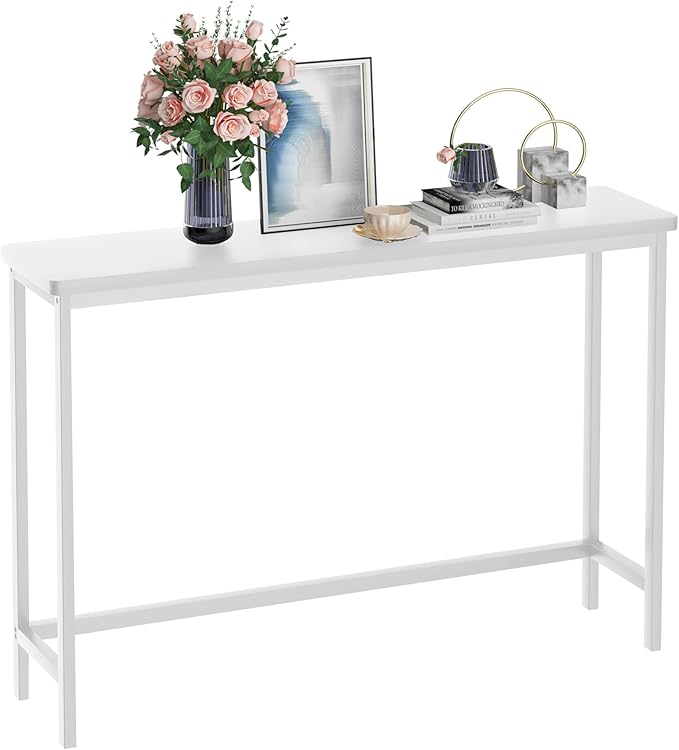 VASMIA Console Table, Entryway Table, Narrow Sofa Table, Living Room