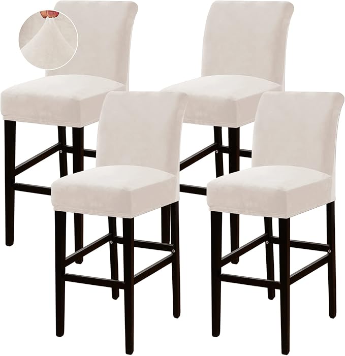 Turquoize Bar Stool Covers 4 Pack Bar Stool Covers