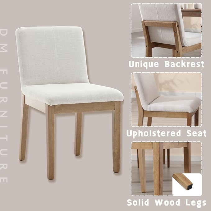 Farmhouse Wooden Dining Chairs