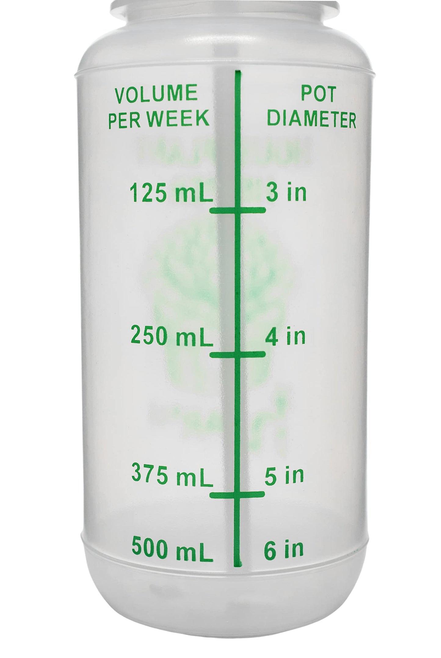 hBARSCI 2PK Houseplant Helper Plant Water Bottle, 16oz -Weekly Irrigation Scale Printed on Side - Plant Watering Devices, Succulent Watering Bottle, Indoor House Plant Waterer, Seed Tray Watering Can