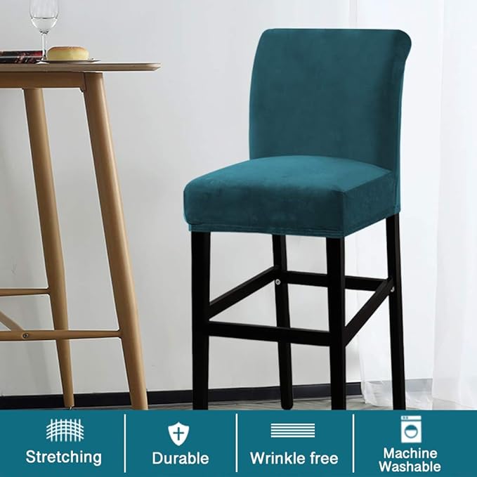 Turquoize Bar Stool Covers 2 Pack Bar Stool Covers