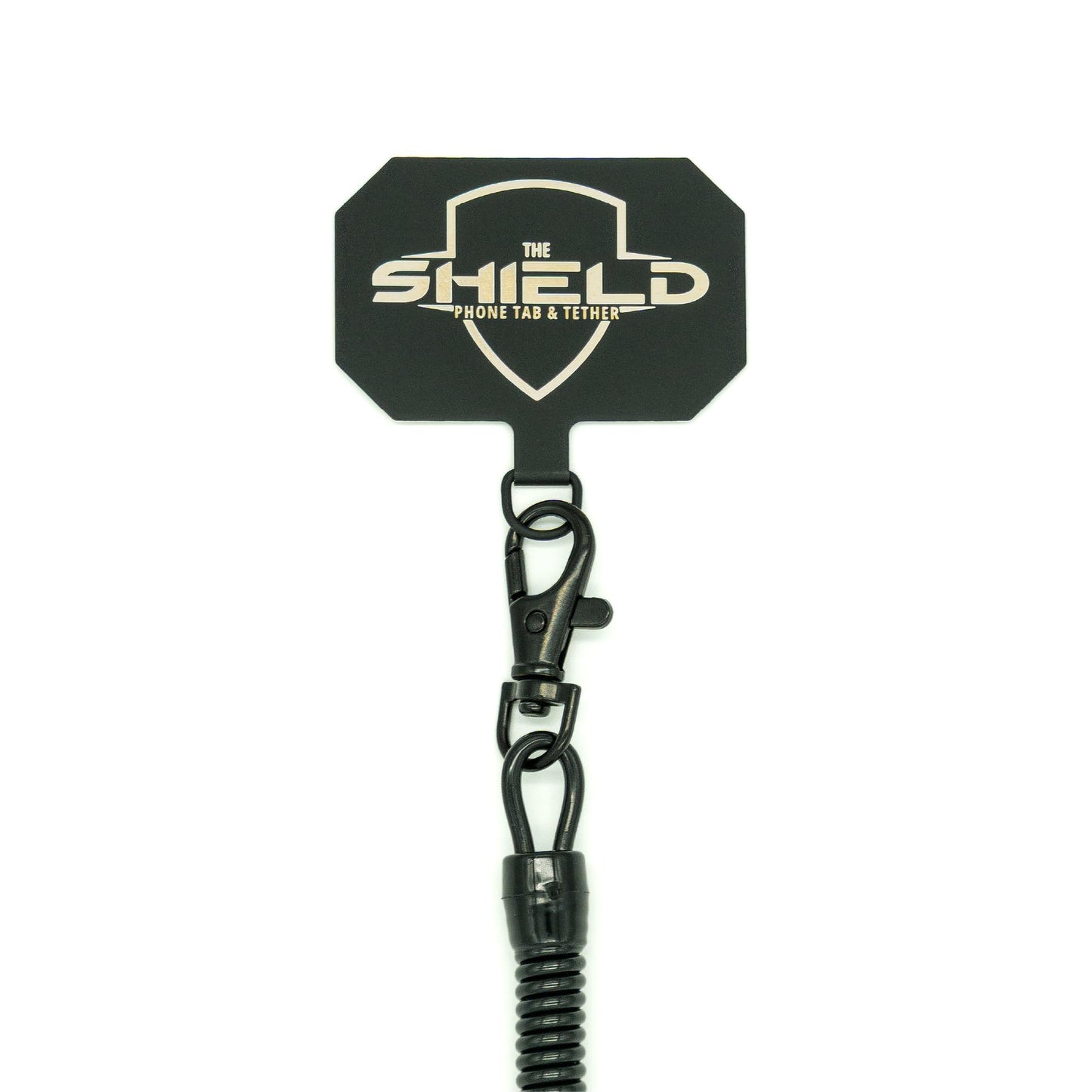 Rogue Fishing The Shield Phone Tab & Tether – Anti Theft Strap with Retractable Phone Tether – Waterproof Leash Lanyard for Kayak, Fishing, and Outdoor Gear Security