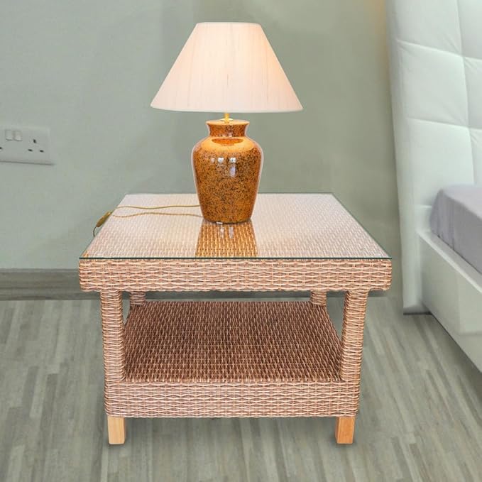 Dulles Glass 16 inch Square Glass Table Top