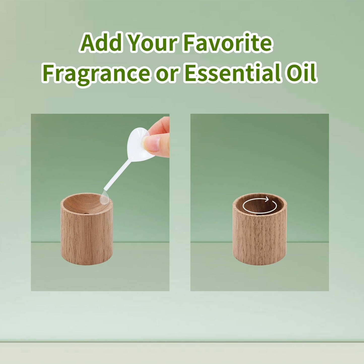 2 Packs Mini Macrame Plant Air Freshener Accessories, Wooden Oil Diffuser with Artificial Plant, Decoration for Handle, Car, Office, Bathroom, Living Room