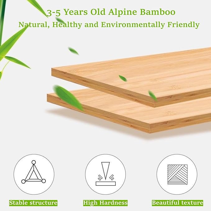 Foldable Shoe Rack, Bamboo Vertical Shoe Organizer Tall