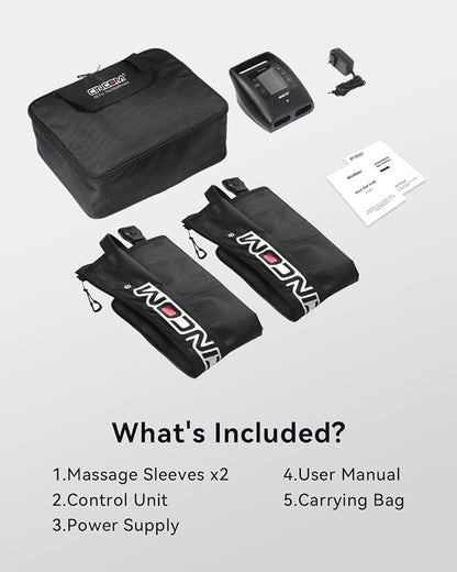 CINCOM Cordless Leg Recovery System with Dynamic Compression Massage Technology - 3 Different Sizes for Everyone(Medium)