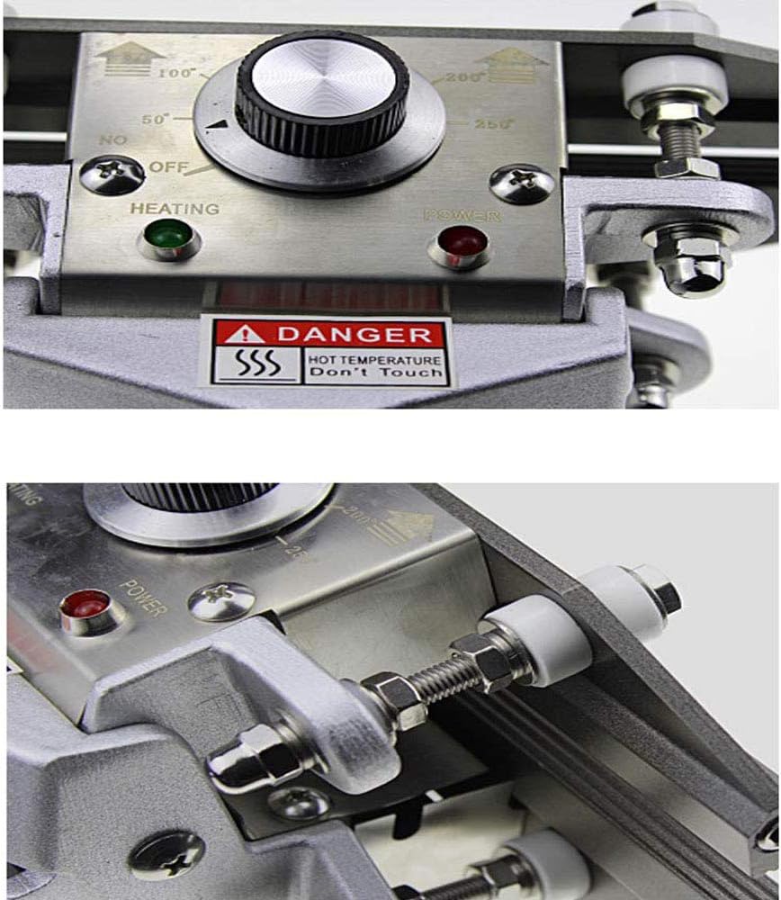 FKR-400 16" Hand Held Crimp Heat Sealer Bag Crimp Heat Sealer Sealing Machine Tool Aluminum Foil Kraft (16" Sealing Length)