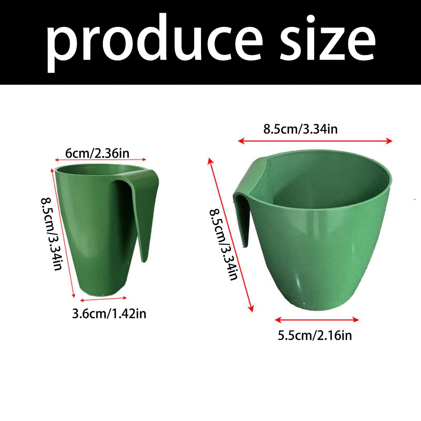 ordinarYone Breathable Strawberry Propagation Cups with Runner Forks for Root Rot and Promoting Growth in High Hu