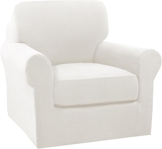 Turquoize 2 Piece Chair Covers Armchair Slipcovers