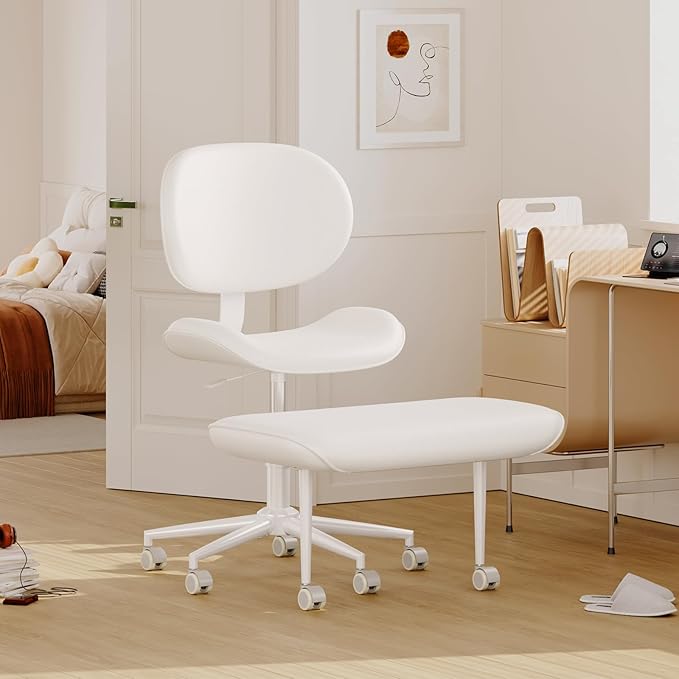 Pinmoco Upgraded Cross Legged Office Chair